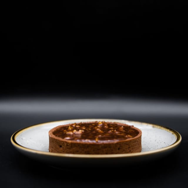 Chocolate Caramel Tart.