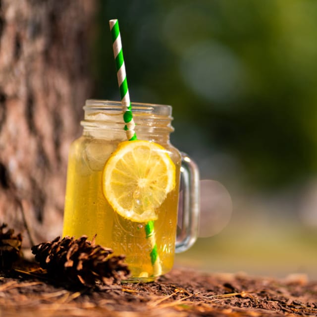 Iced Jasmine Green Tea.